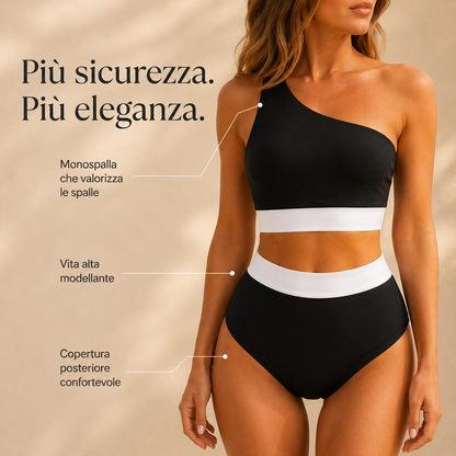 Ischia | Bikini Modellante Monospalla