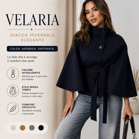 Velaria | Giacca Invernale Morbida