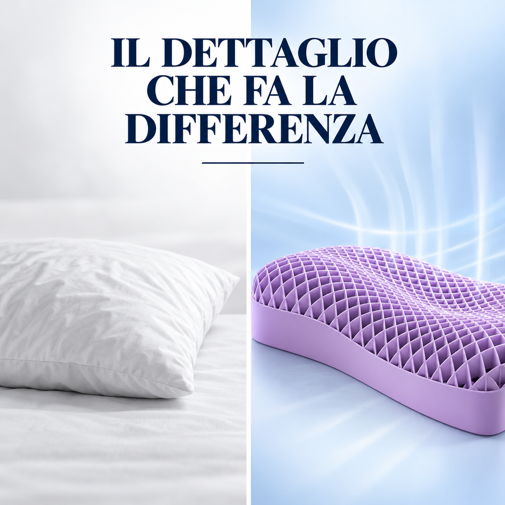 Cuscino Cervicale a Nido d’Ape