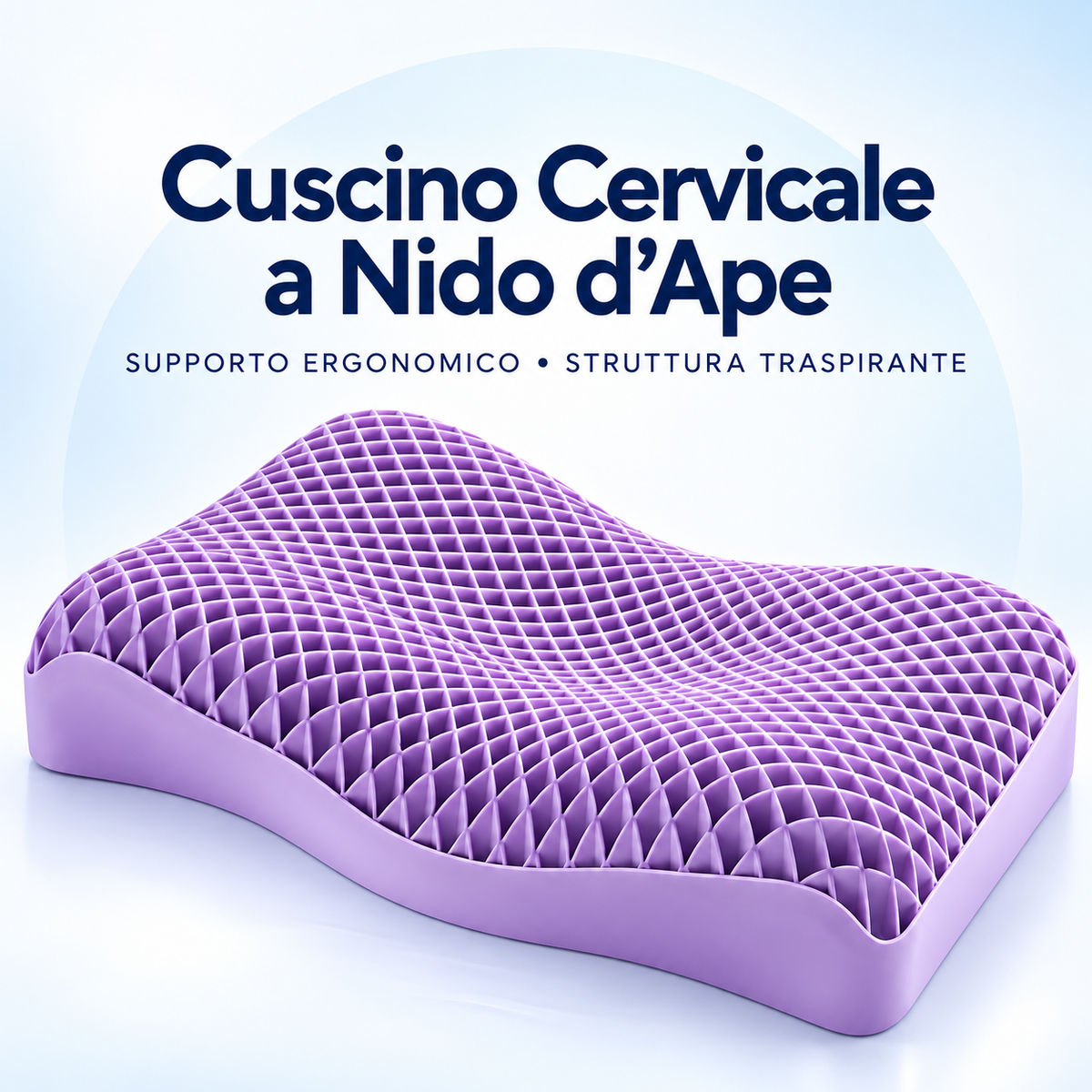 Cuscino Cervicale a Nido d’Ape